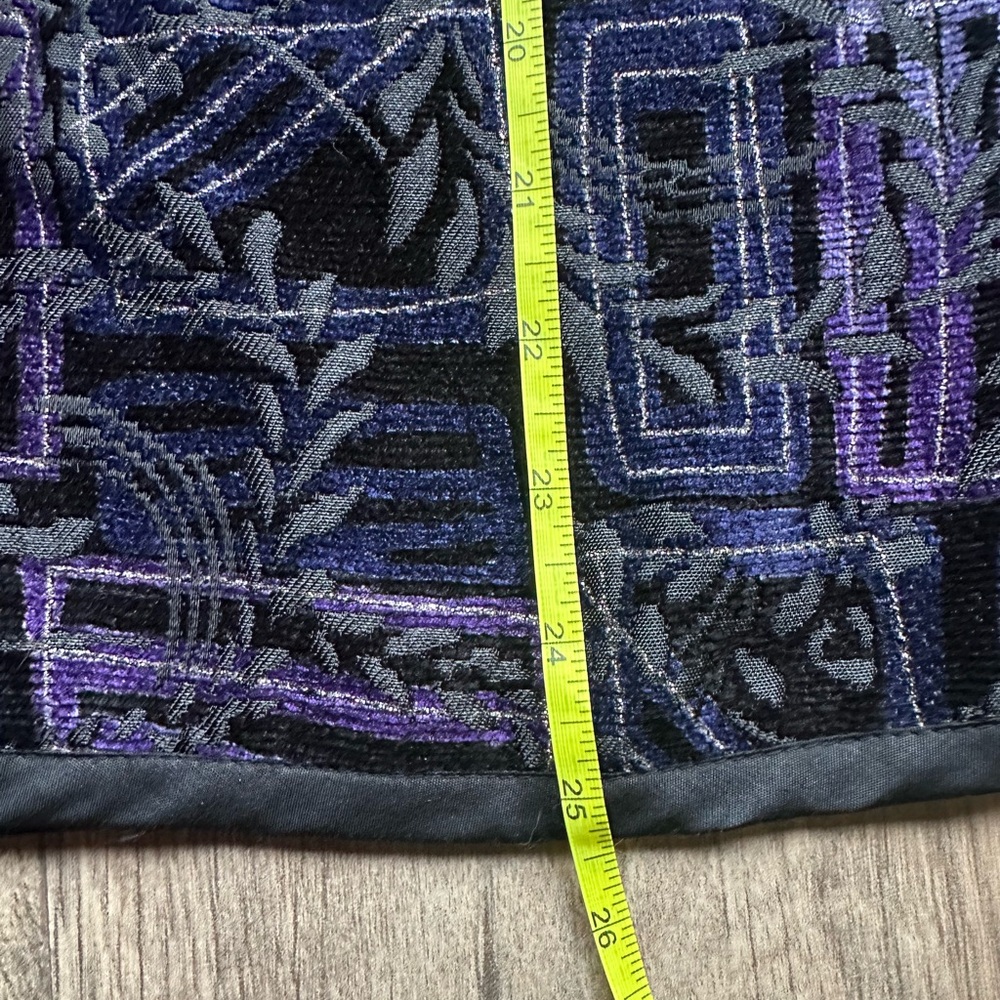 Black And Purple Patchwork Jacket - image 5